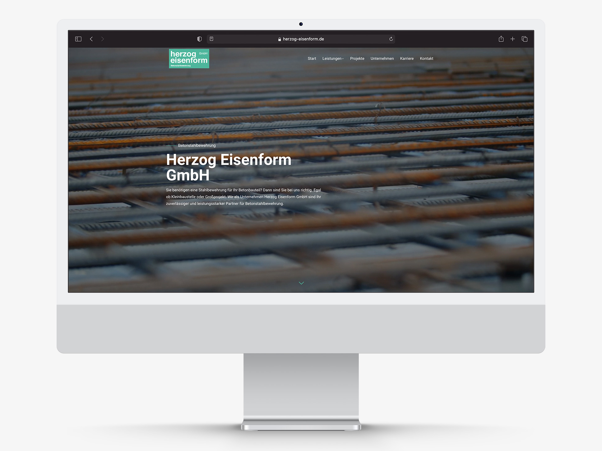 Neue Website für die Herzog Eisenform GmbH